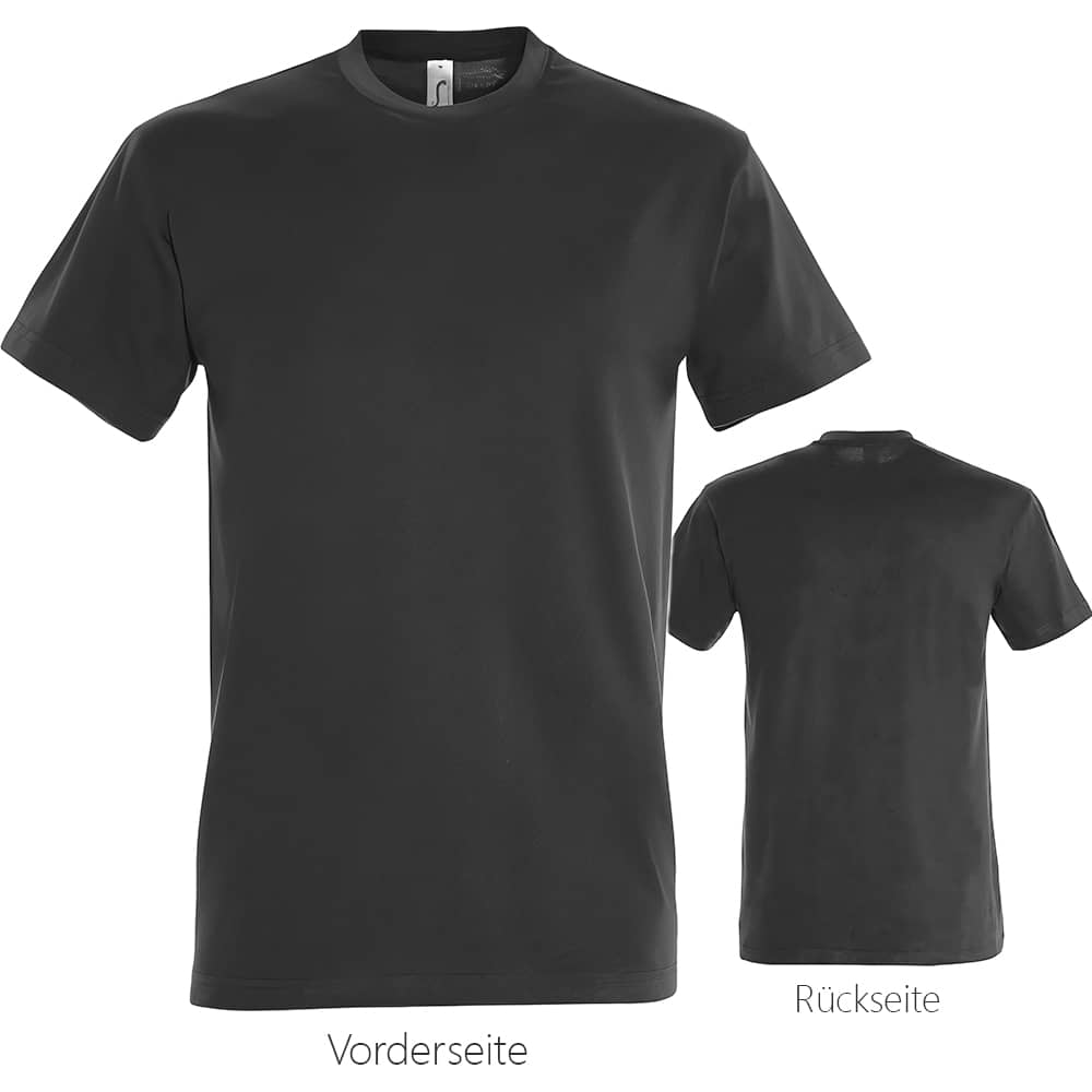 Personalisierte schwarze T-Shirt – ideales Geschenk mit Wunschtext