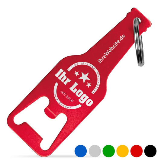 Aluminium Flaschenöffner mit individueller Gravur