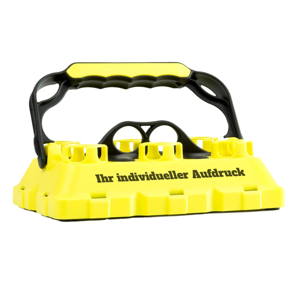 Flaschenträger BOB mit Wunschaufdruck – perfekt fürs Event Ludorf Textilveredelung & Werbetechnik