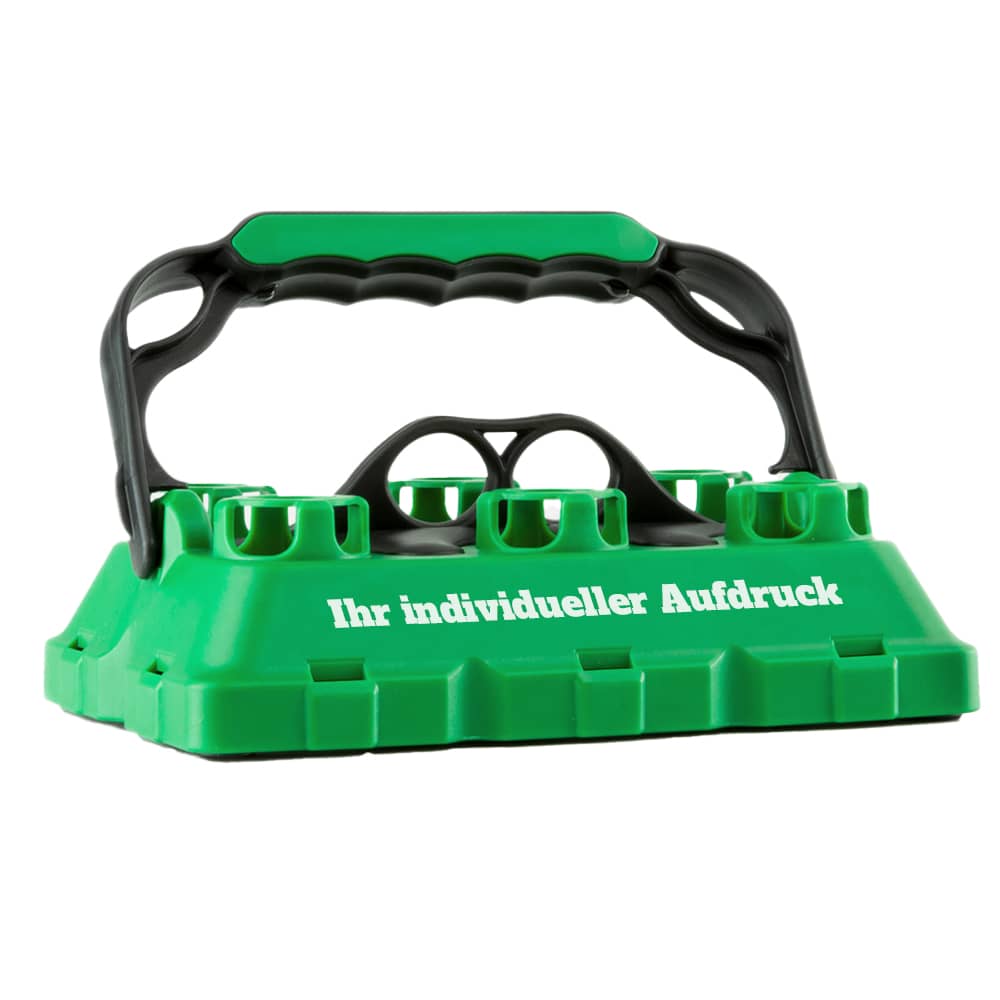 Flaschenträger BOB mit Wunschaufdruck – perfekt fürs Event Ludorf Textilveredelung & Werbetechnik