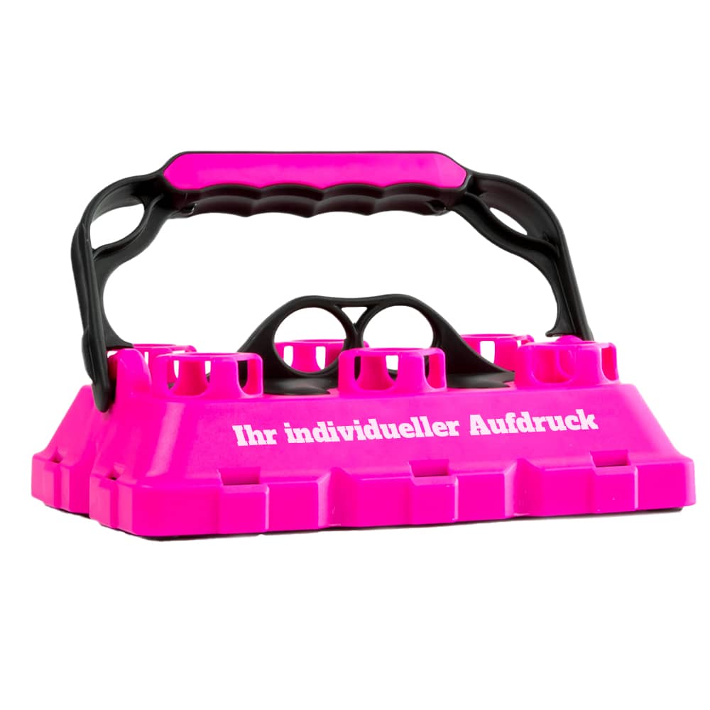 Flaschenträger BOB mit Wunschaufdruck – perfekt fürs Event Ludorf Textilveredelung & Werbetechnik