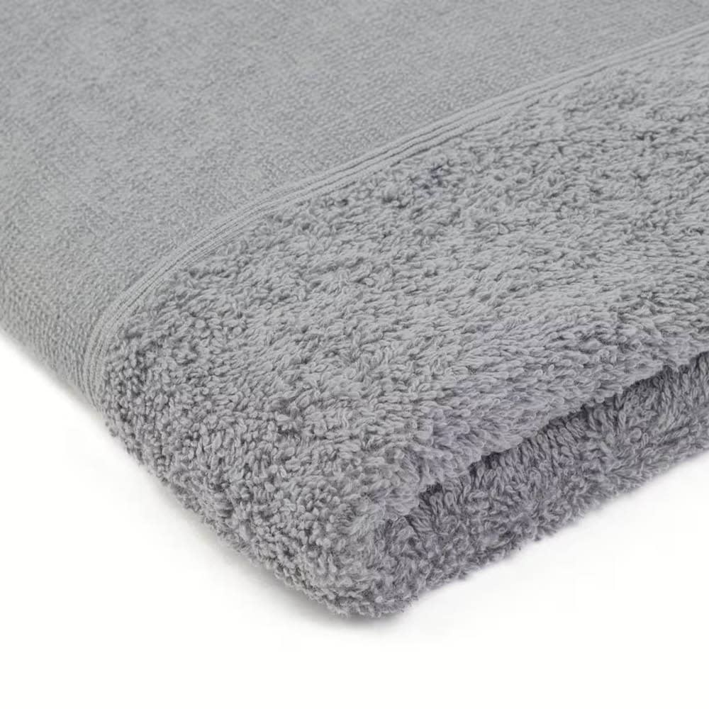 Detailaufnahme: weiche Frottier-Oberfläche vom Handtuch Porto – 100 % Baumwolle