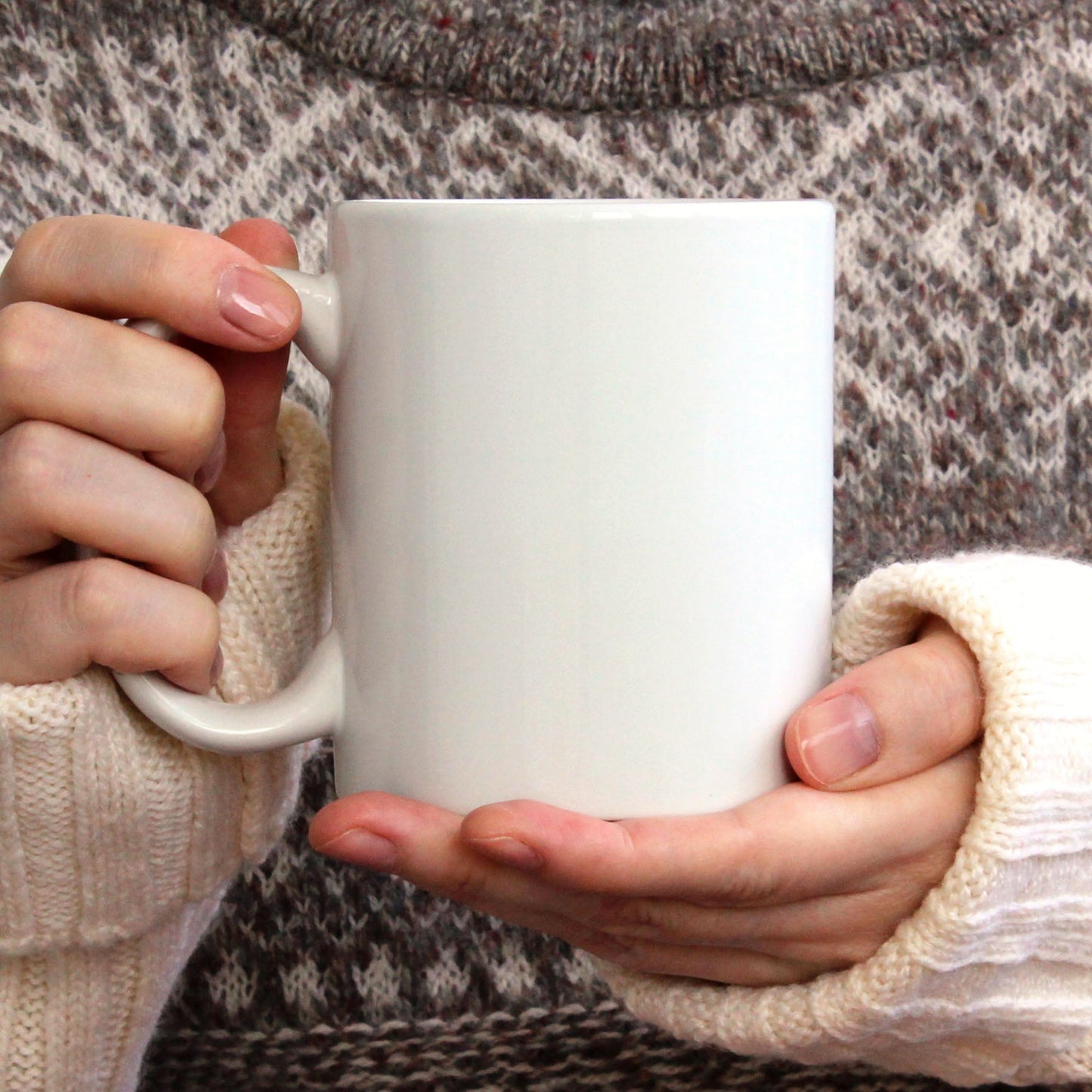 Weiß Keramik-Tasse inkl. Bedruckung #teamludorf