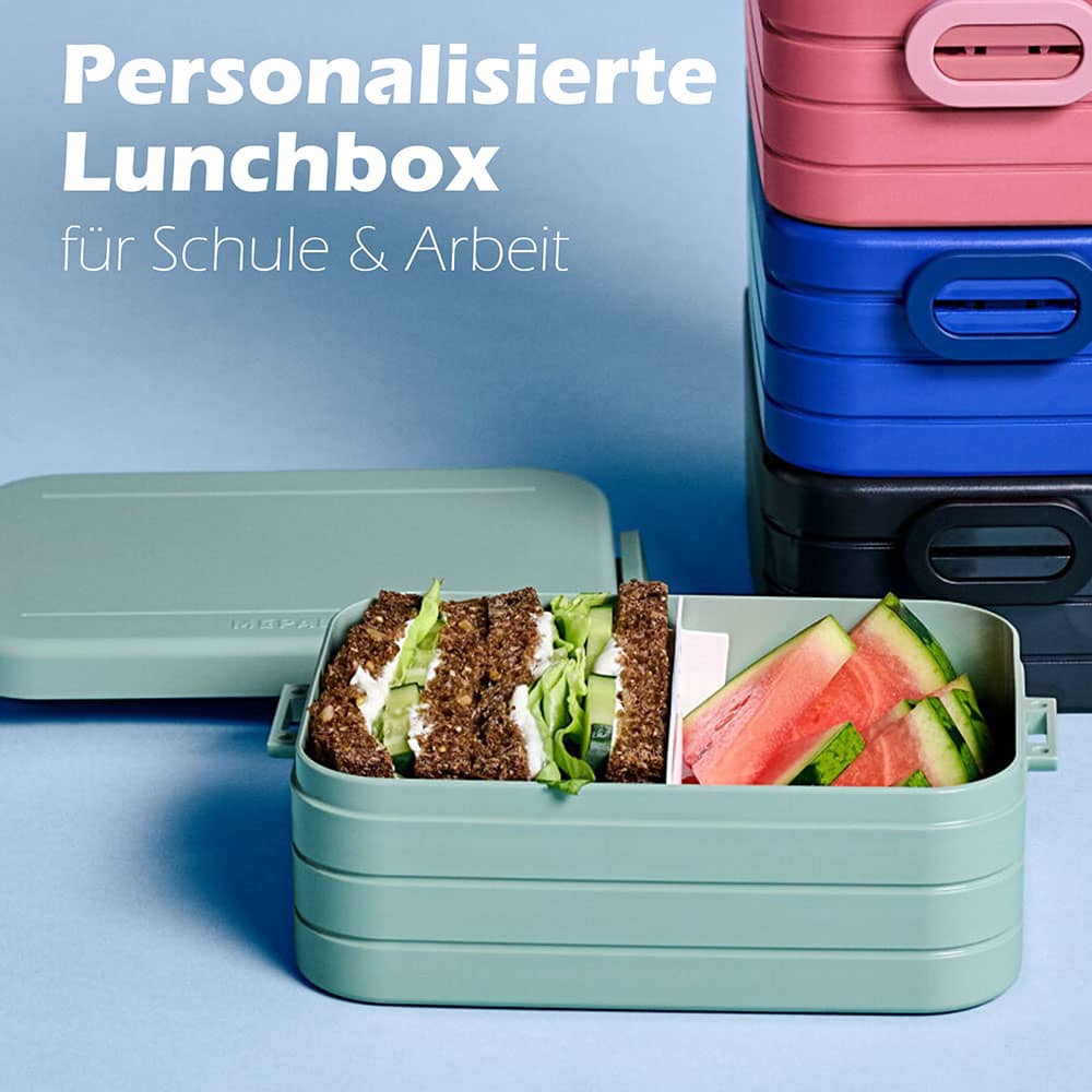 Personalisierte MEPAL Lunchbox 900ml – Für Schule, Büro & unterwegs #teamludorf