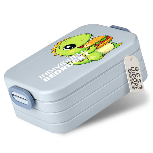 Personalisierte MEPAL Lunchbox 900ml für Schule und Büro mit individuell bedrucktem Deckel