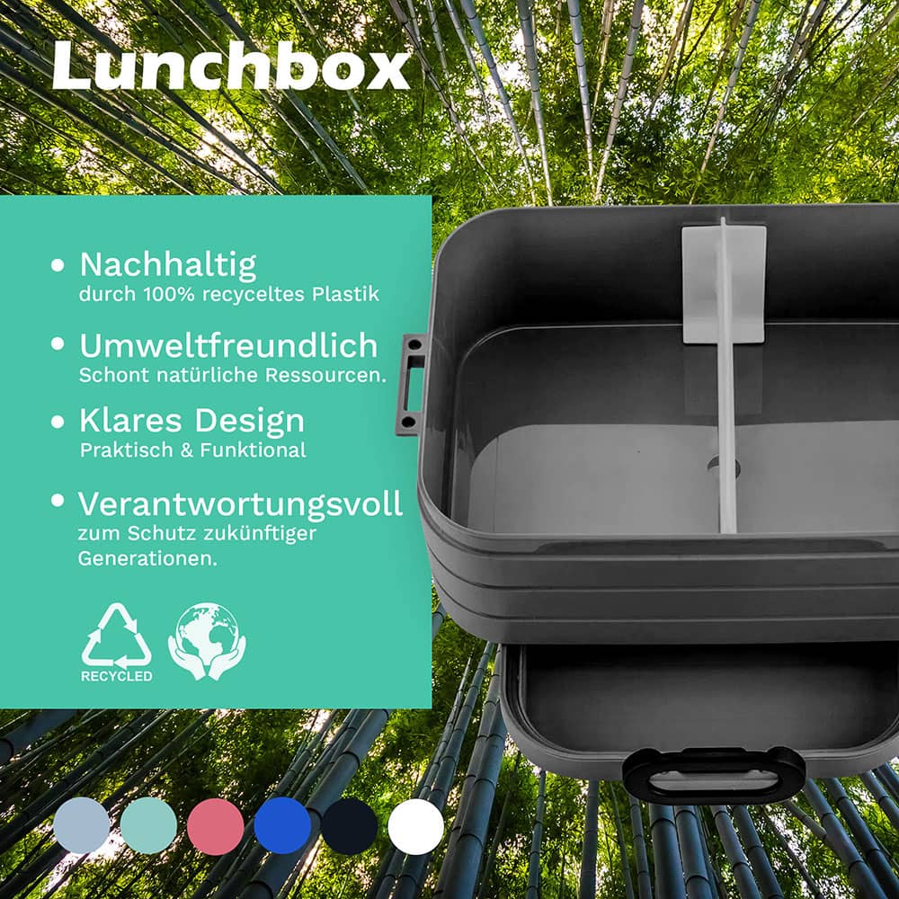 Personalisierte MEPAL Lunchbox 900ml – Für Schule, Büro & unterwegs #teamludorf