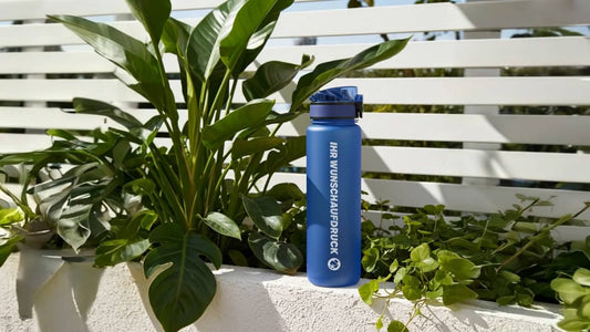 CAMPOS Trinkflasche 1000 ml mit individuellem Druck – robuste Outdoor-Trinkflasche für Werbung und Unternehmen.