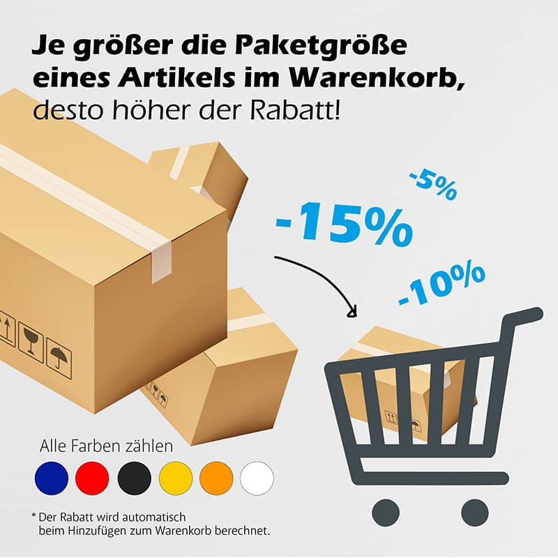 Mengenrabatt für gravierte Kugelschreiber – Staffelpreise bei Großbestellung