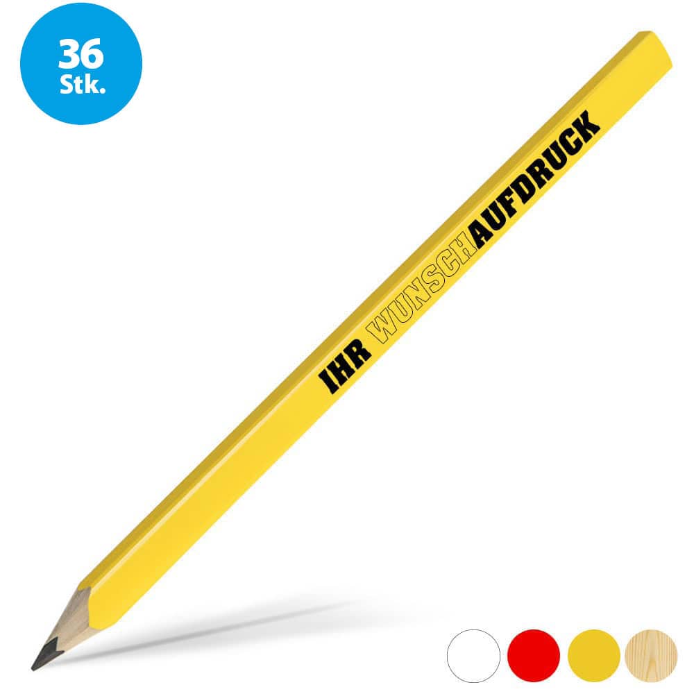 Zimmermanns-Bleistifte – klassisch, robust & personalisierbar #teamludorf