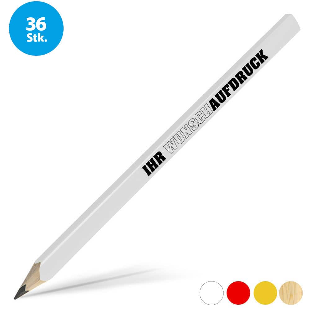 Zimmermanns-Bleistifte – klassisch, robust & personalisierbar #teamludorf