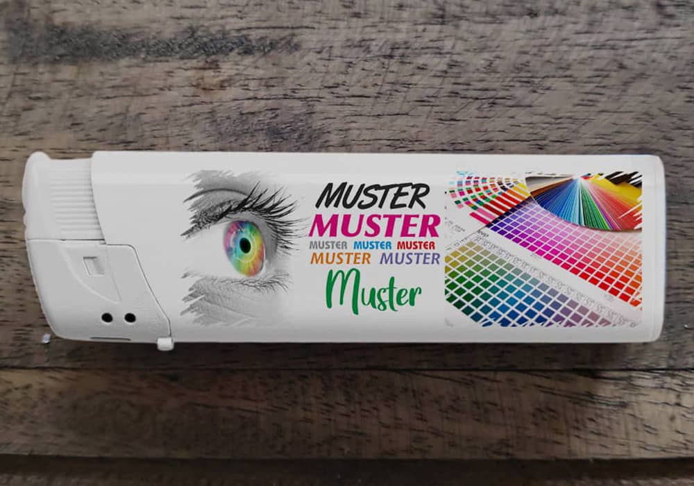Feuerzeuge personalisieren: Mit Namen, Text, Motiv oder Logo
