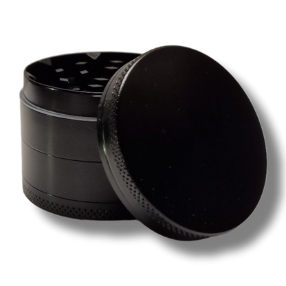#teamludorf Premium Aluminium Grinder mit individueller Gravur | ∅ 5 cm | 4-teilig | inkl. Pollenschieber Ludorf Textilveredelung & Werbetechnik