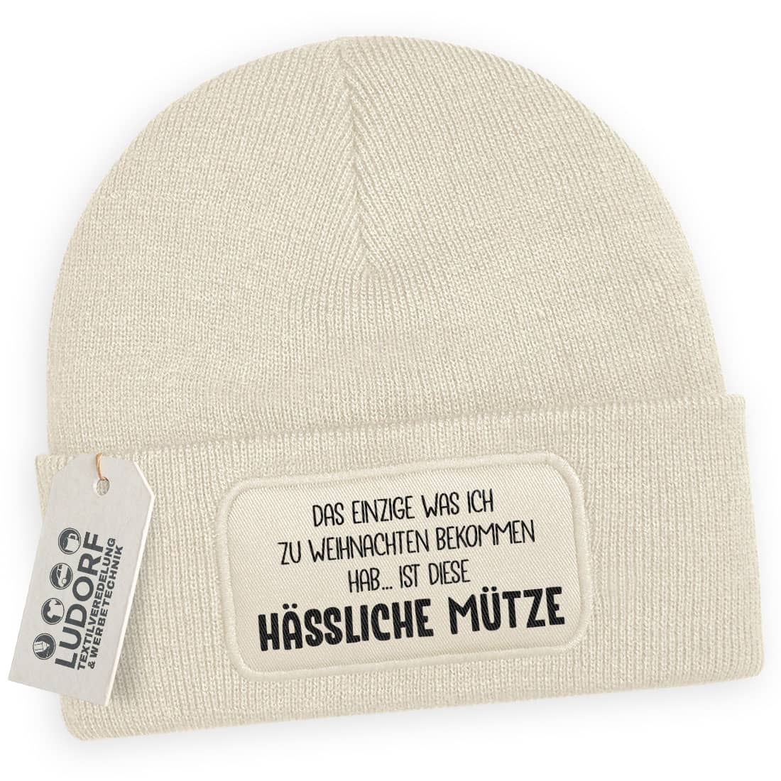 Wintermützen mit vielfältigen Weihnachtsmotiven #teamludorf