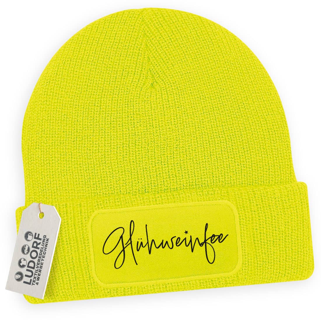 Wintermützen mit vielfältigen Weihnachtsmotiven #teamludorf