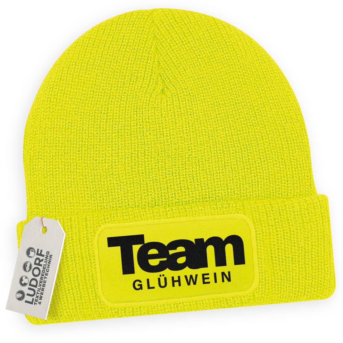 Wintermützen mit vielfältigen Weihnachtsmotiven #teamludorf