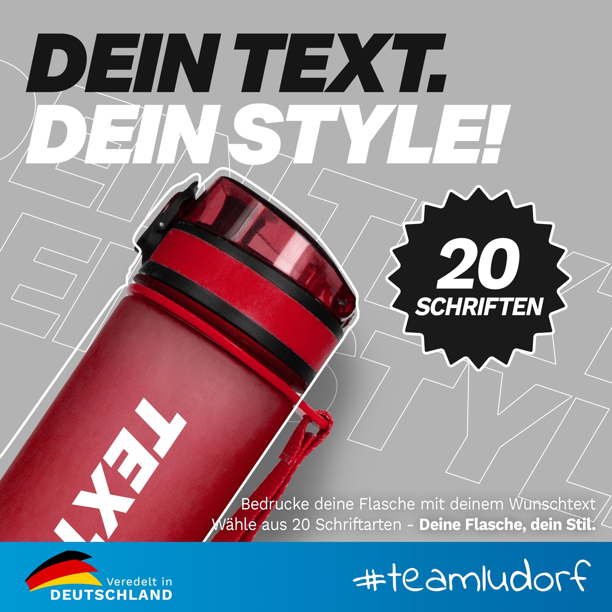 #teamludorf Trinkflasche CAMPOS #teamludorf