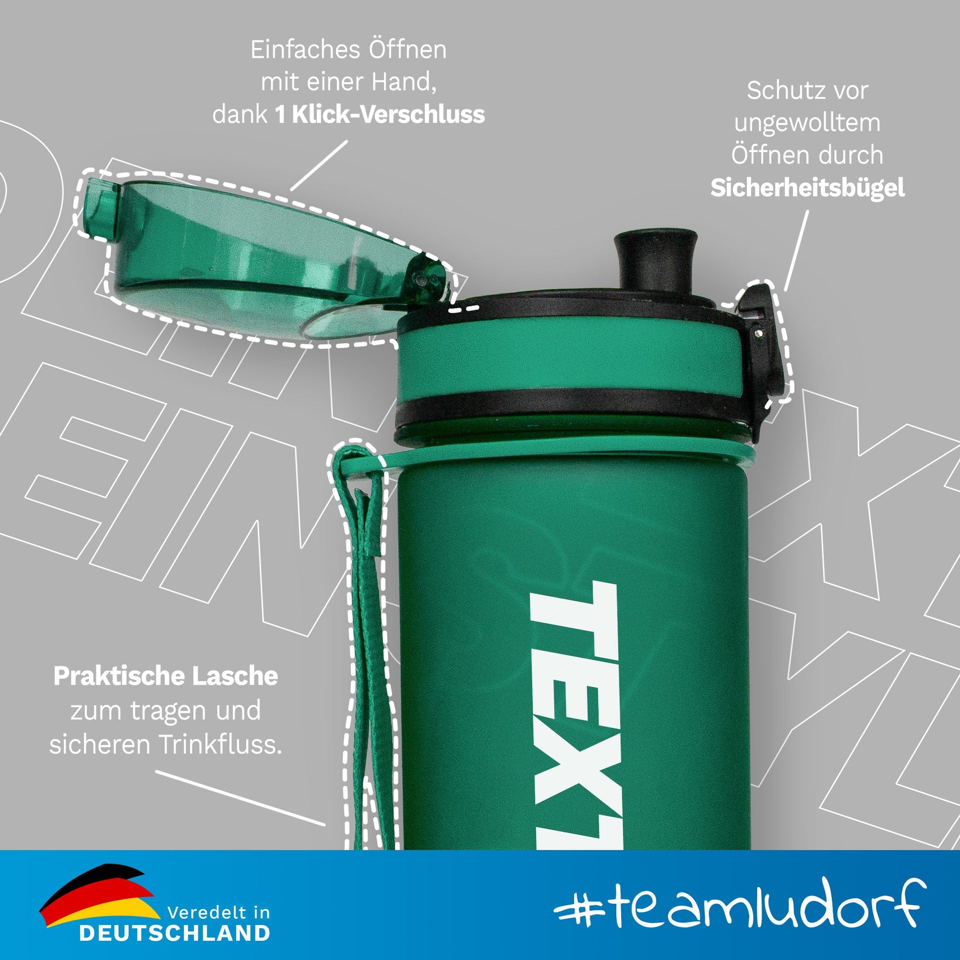 #teamludorf Trinkflasche CAMPOS #teamludorf