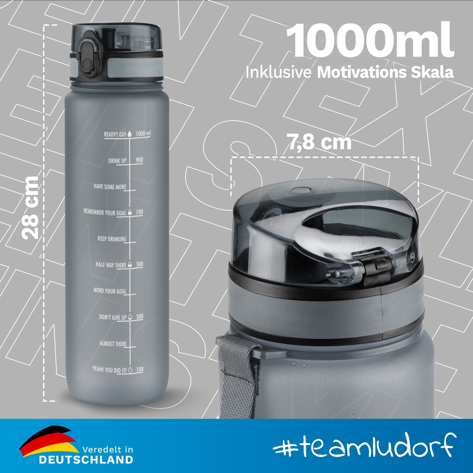 #teamludorf Trinkflasche CAMPOS #teamludorf
