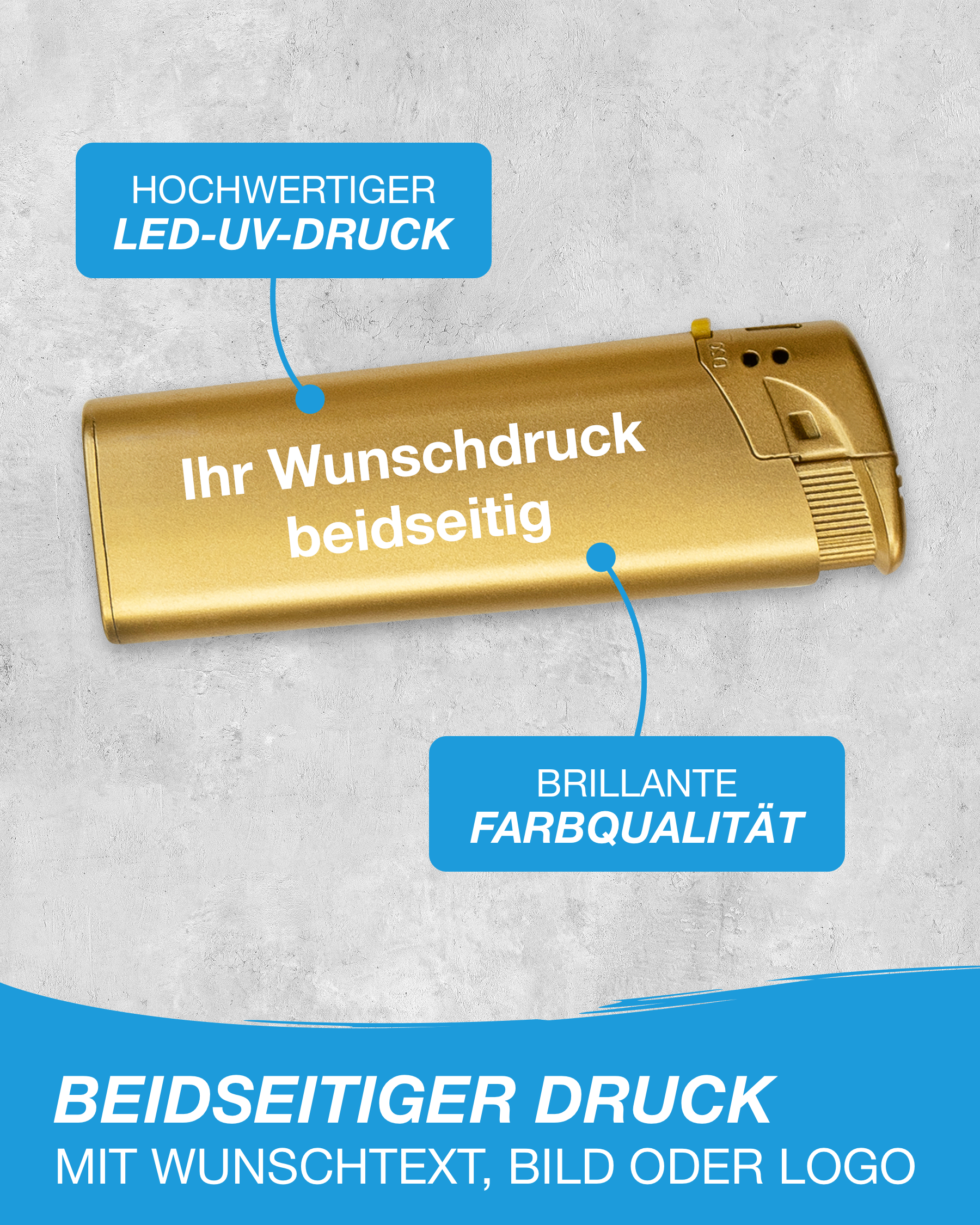 #teamludorf Feuerzeug inkl. Bedruckung Ludorf