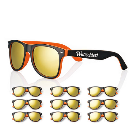 SOLIS Sonnenbrille UV400 – 10er Set, verspiegelte Gläser, personalisierbar Ludorf Textilveredelung & Werbetechnik