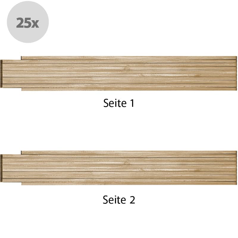 Zollstock 2m inkl. Bedruckung Adga®