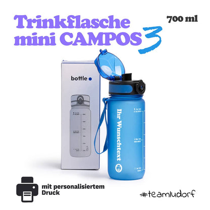 Trinkflasche MiniCAMPOS 600 ml individuell bedrucken