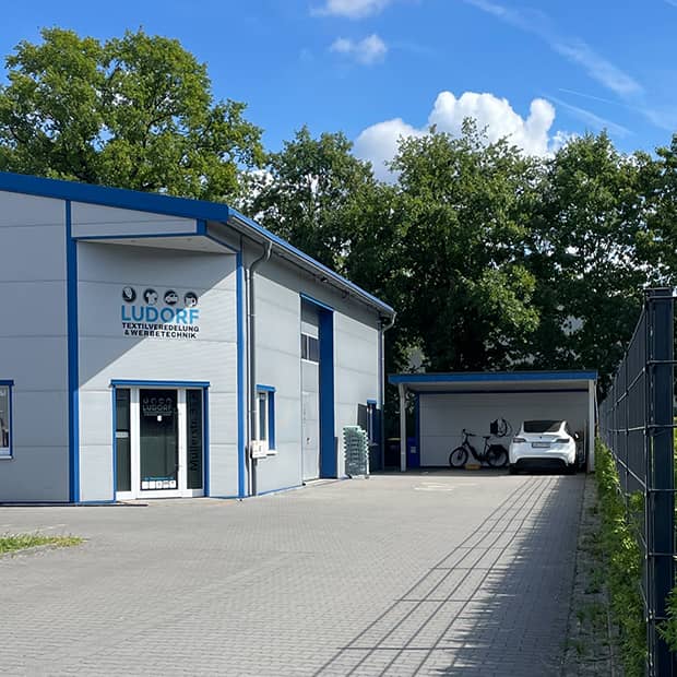 Produktion bei Ludorf Textilveredelung & Werbetechnik in Sassenberg, Deutschland