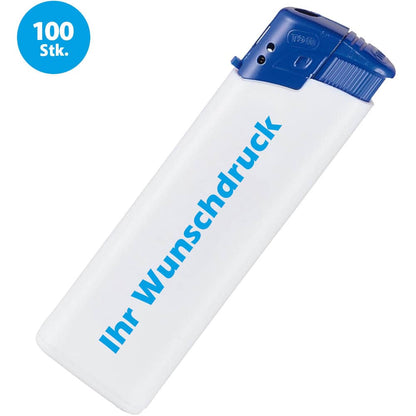 Nachfüllbare Piezo-Feuerzeuge 2Color, ideal für Branding und Promotion-Aktionen