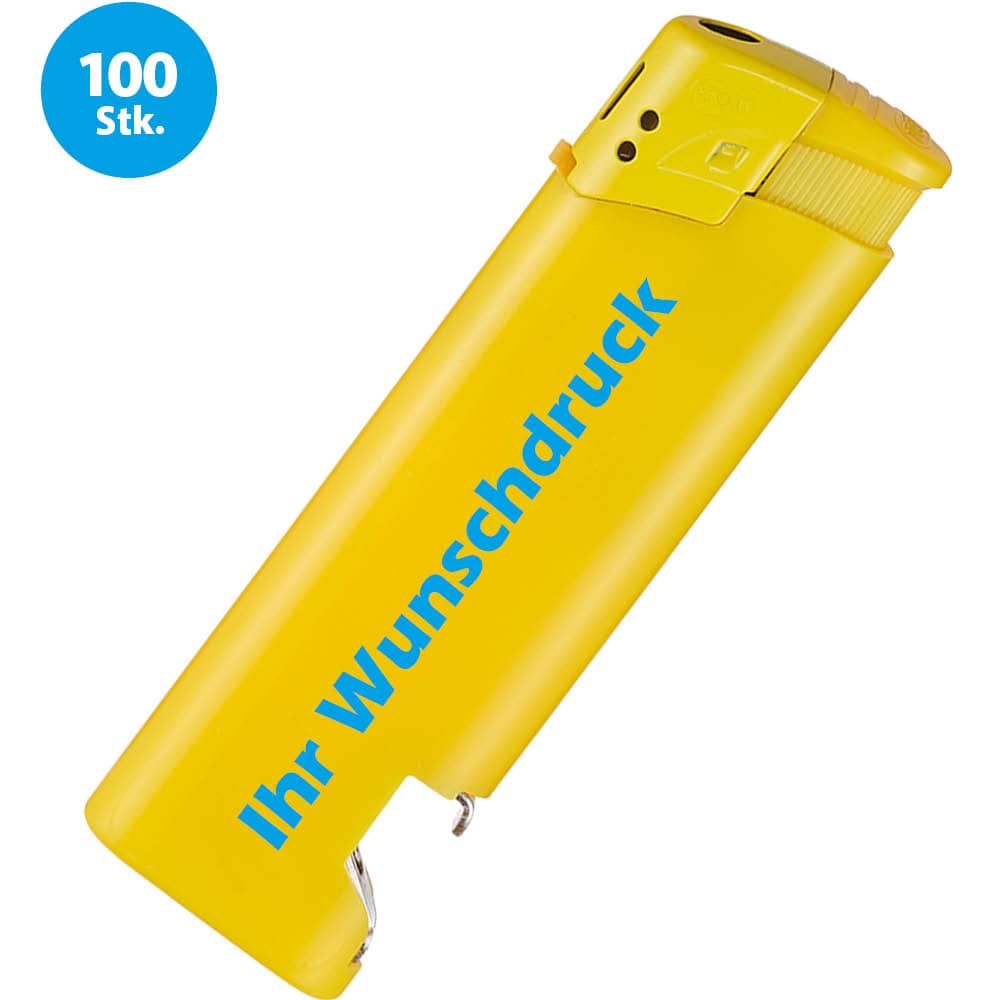 Feuerzeug mit Flaschenöffner inkl. Bedruckung (Kopie) #teamludorf