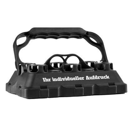 Flaschenträger BOB mit Wunschaufdruck – perfekt fürs Event Ludorf Textilveredelung & Werbetechnik