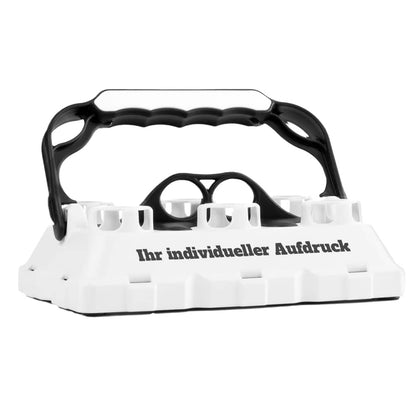 Flaschenträger BOB mit Wunschaufdruck – perfekt fürs Event Ludorf Textilveredelung & Werbetechnik