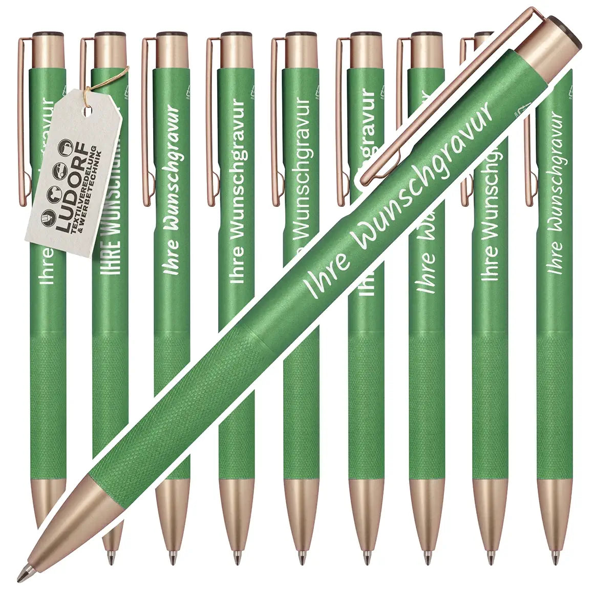 GLORI Aluminium Kugelschreiber Grün