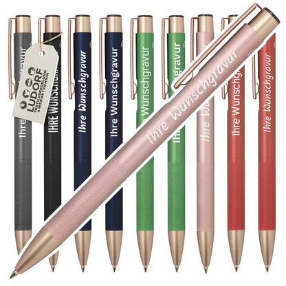 GLORI Aluminium Kugelschreiber Farbmix