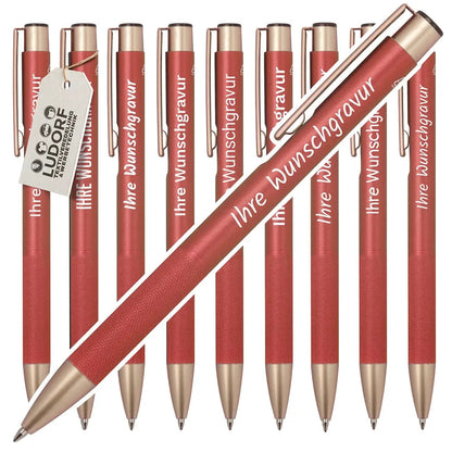 GLORI Aluminium Kugelschreiber Rot