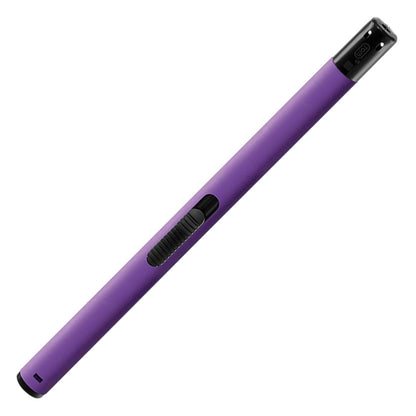 Violettes Kerzenfeuerzeug mit Soft-Touch-Oberfläche