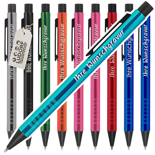 Kugelschreiber Set in verschiedenen Farben mit Logo