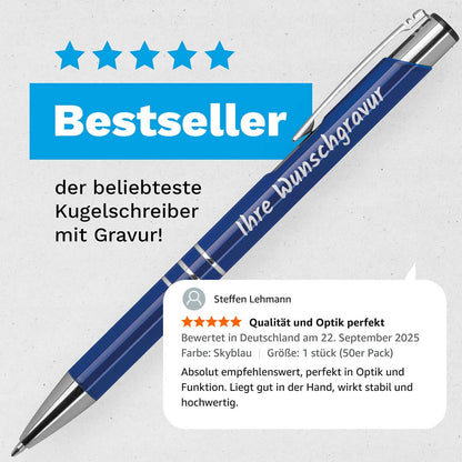 Bestseller Metall-Kugelschreiber GAMMA – Kundenfeedback und Bewertung