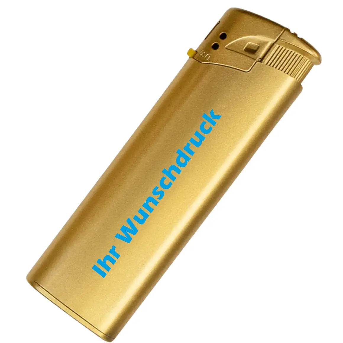 Personalisierte Feuerzeuge – UV-Druck – Gold – Ludorf Werbung