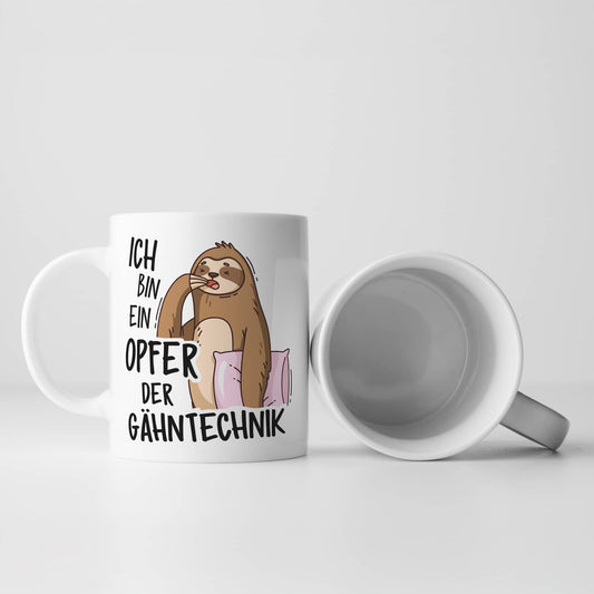 Keramiktasse mit eigenem Foto und Text als Geschenkidee