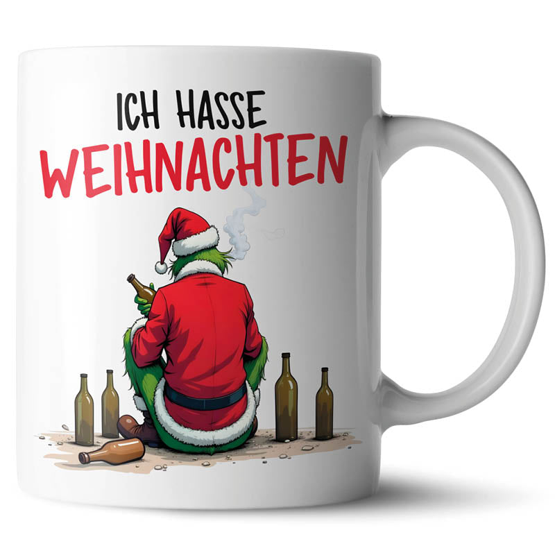 Keramiktasse mit lustigem Motiv #teamludorf