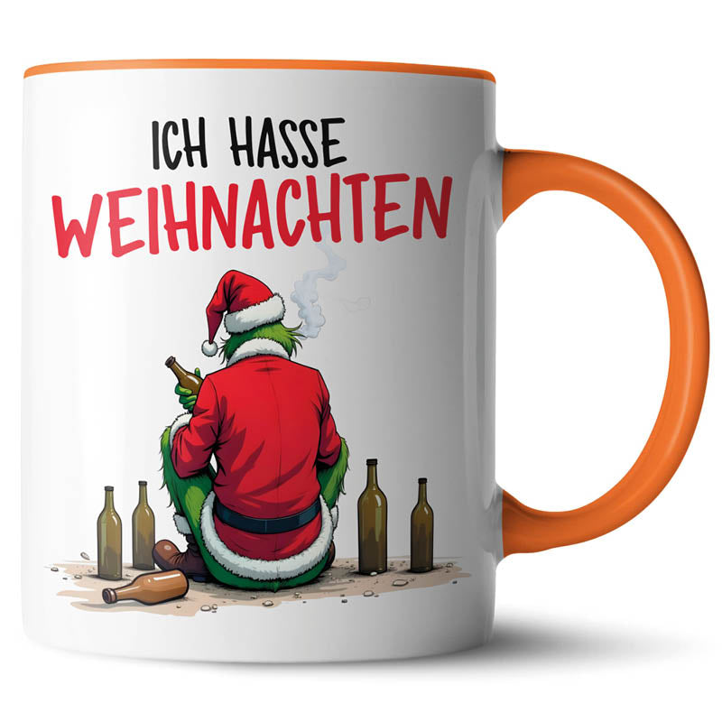 Keramiktasse mit lustigem Motiv #teamludorf