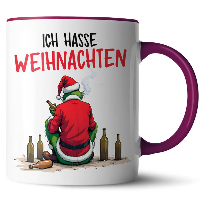 Keramiktasse mit lustigem Motiv #teamludorf