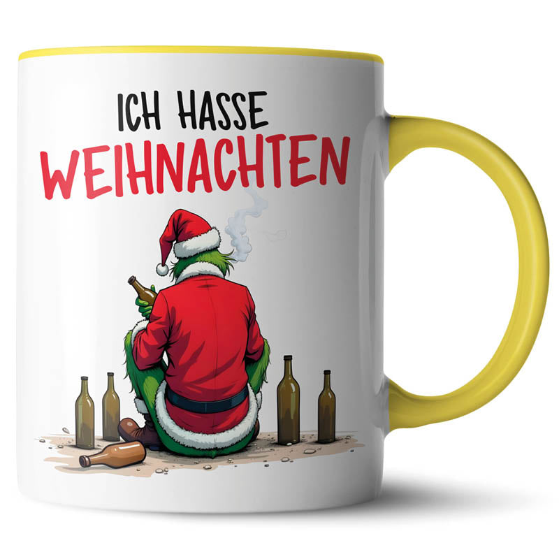 Keramiktasse mit lustigem Motiv #teamludorf