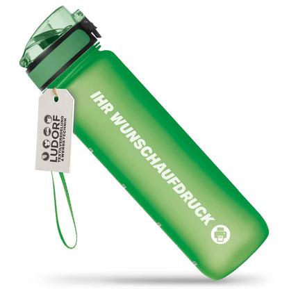 Trinkflasche CAMPOS 1000 ml Grün – nachhaltiger Werbeartikel mit Logo