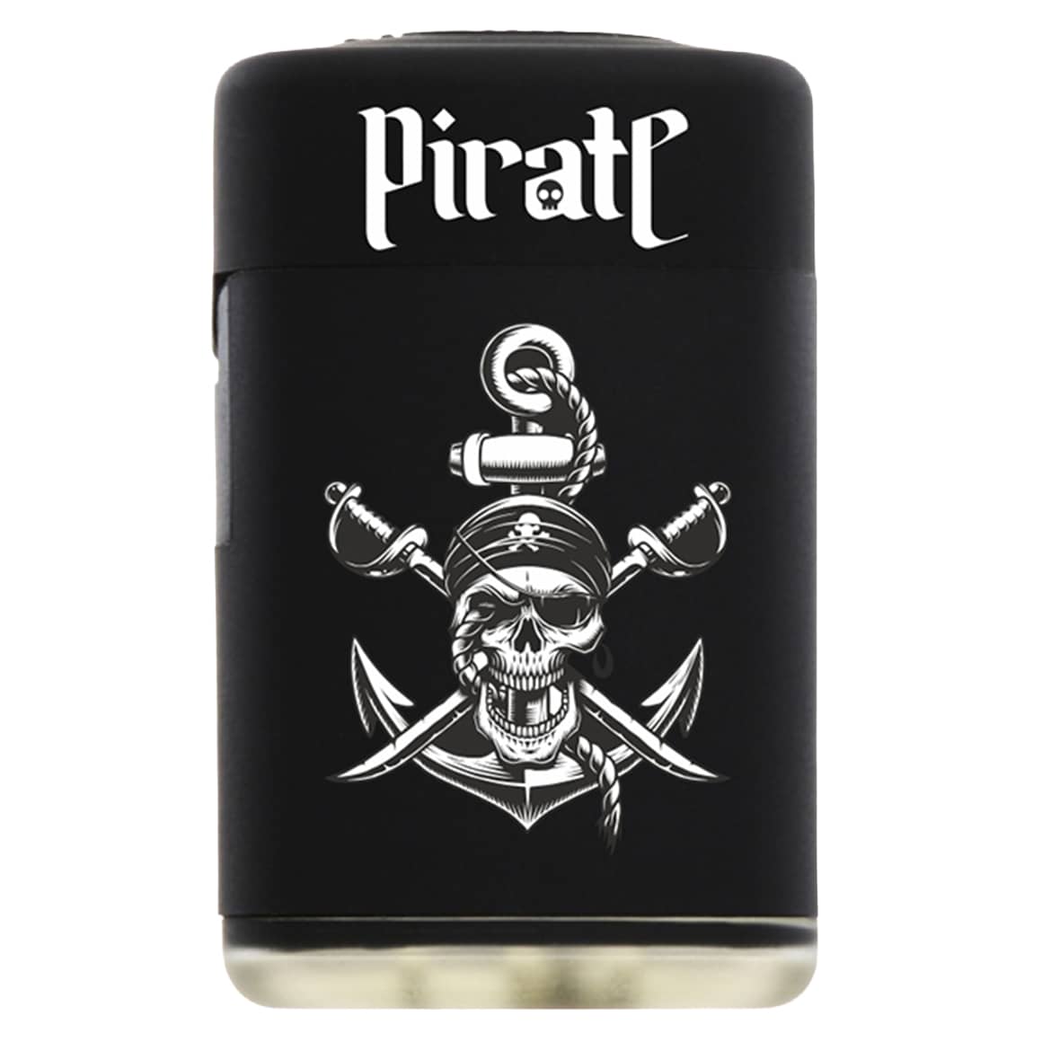 Windfestes Feuerzeug „Piraten“ mit Pirat und Anker-Motiv