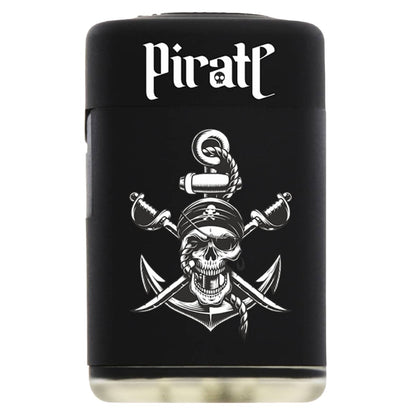 Windfestes Feuerzeug „Piraten“ mit Pirat und Anker-Motiv