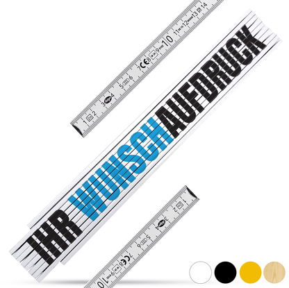 Zollstock 2m inkl. Bedruckung Adga®