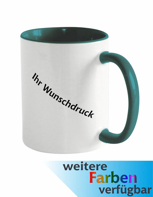 Keramik-Tasse "2Color" inkl. Bedruckung Ludorf