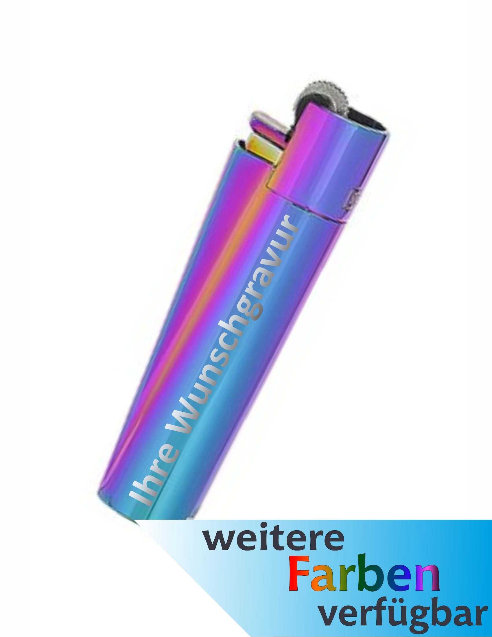 Feuerzeug Clipper® inkl. Gravur Ludorf Textilveredelung & Werbetechnik