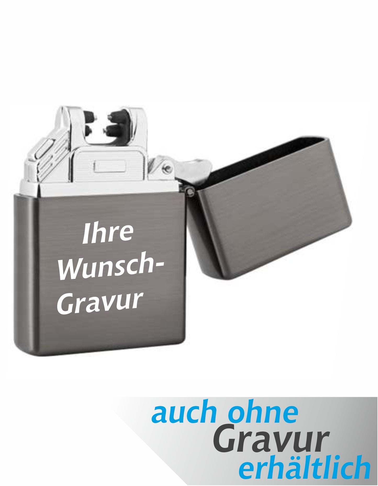 Lichtbogen-Feuerzeug "PocketFire" Ludorf Textilveredelung & Werbetechnik
